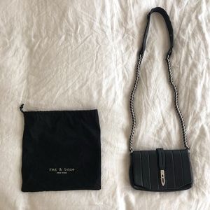 RAG & BONE CROSS BODAY PURSE (BLACK)